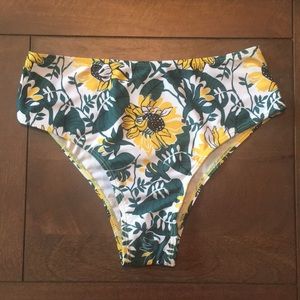 High-Waisted Bathing Suit Bottoms